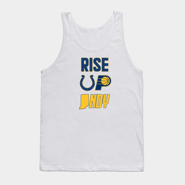 Rise Up Indy Tank Top by AKRiley